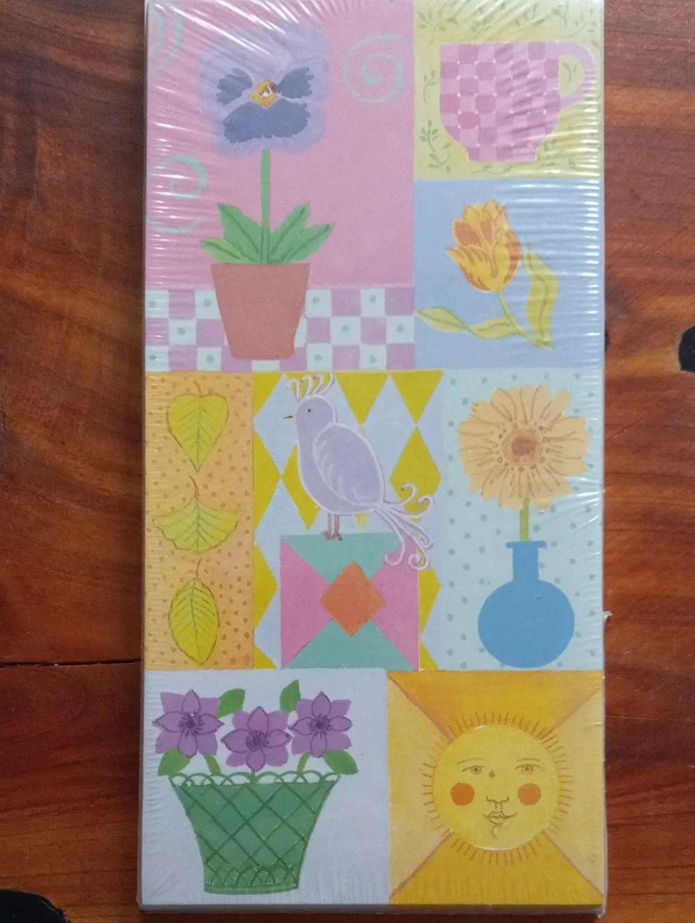 Lot of 7 Vintage Blank Note Cards Packs Sealed Floral Retro Stationery